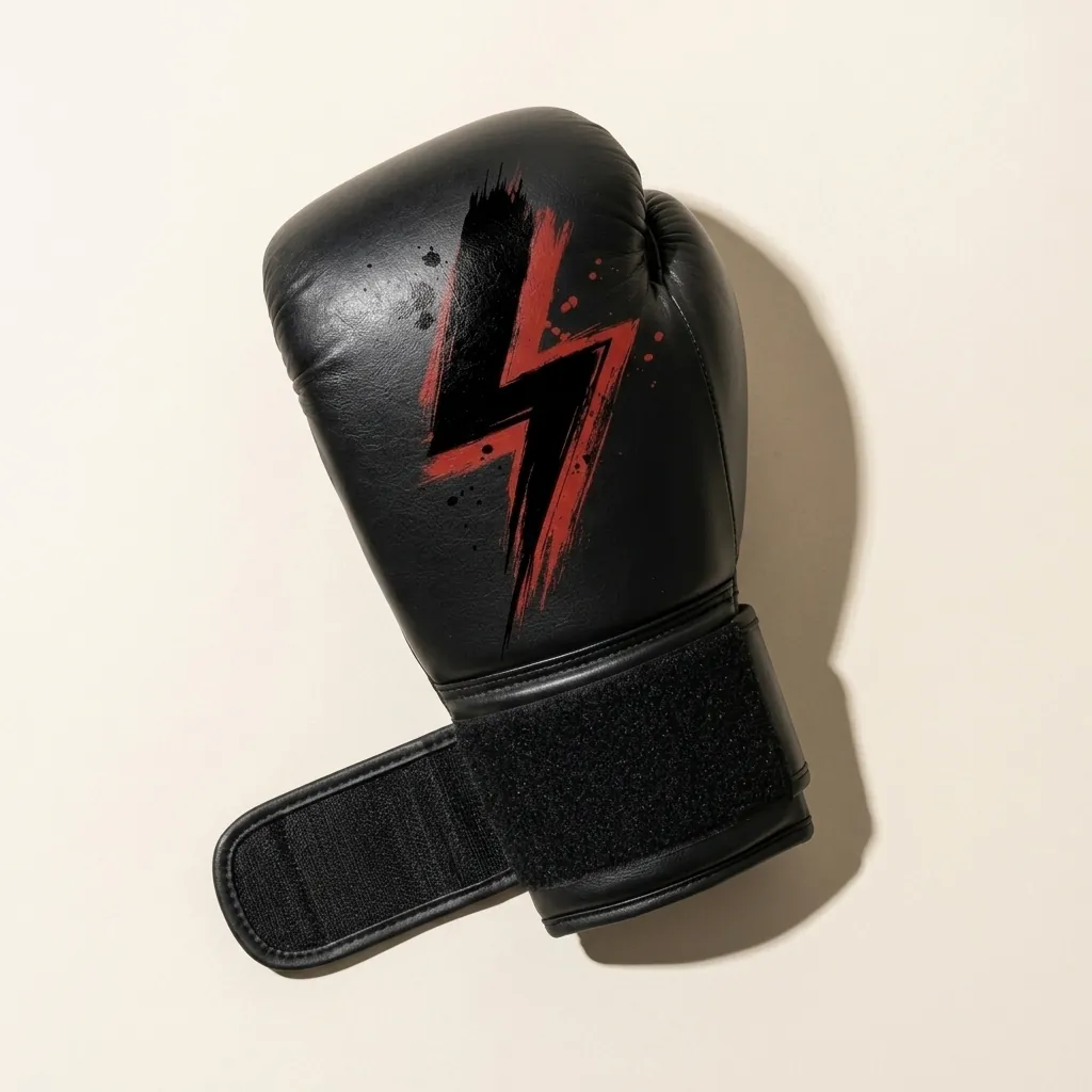 Bolt Bag Gloves, seen from the back