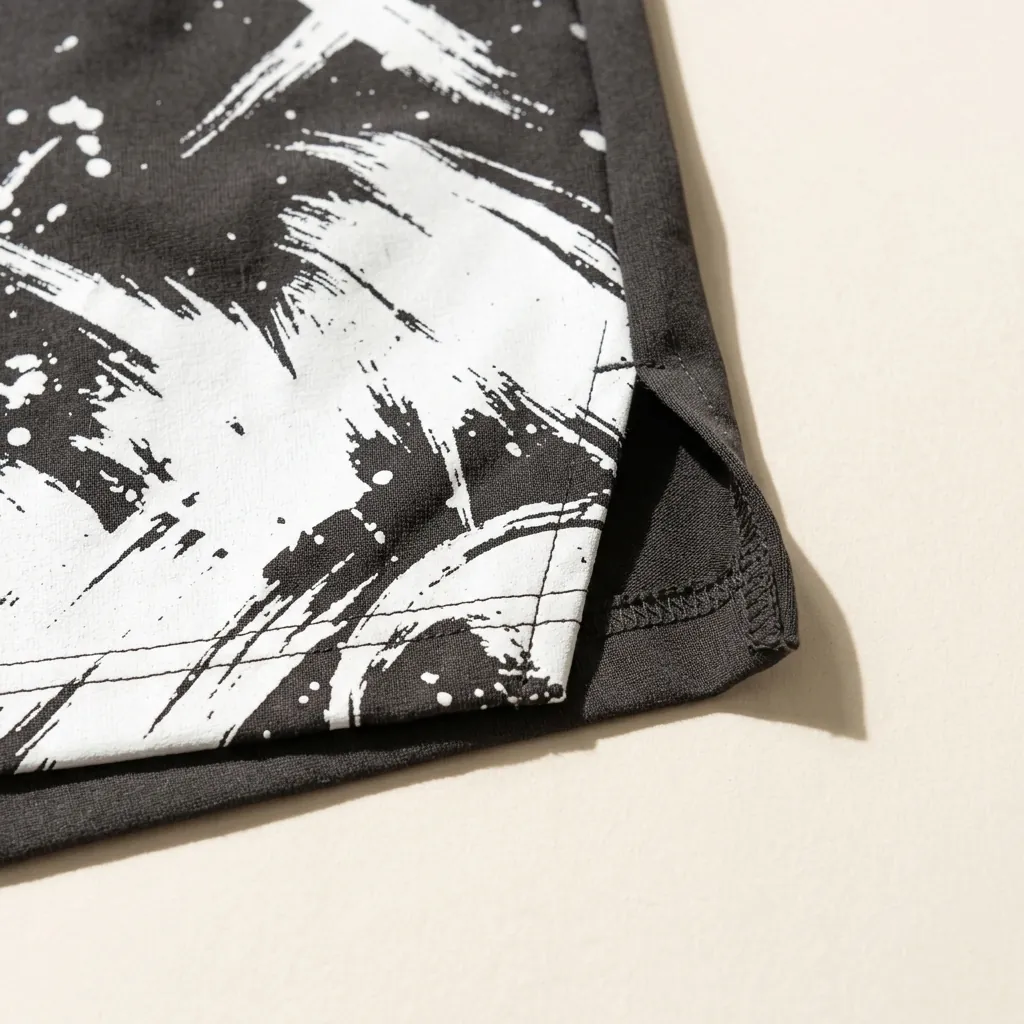 Comet Gym Shorts, close-up