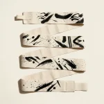 Crown Brushstroke Hand Wraps, laid out flat