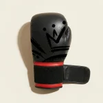 Crown Sparring Gloves, seen from the back