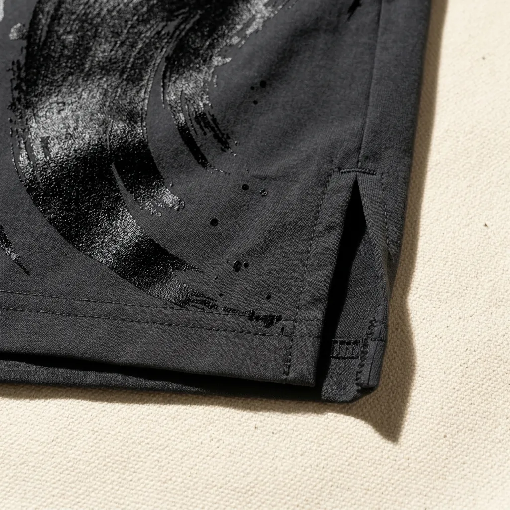 Ember Gym Shorts, close-up
