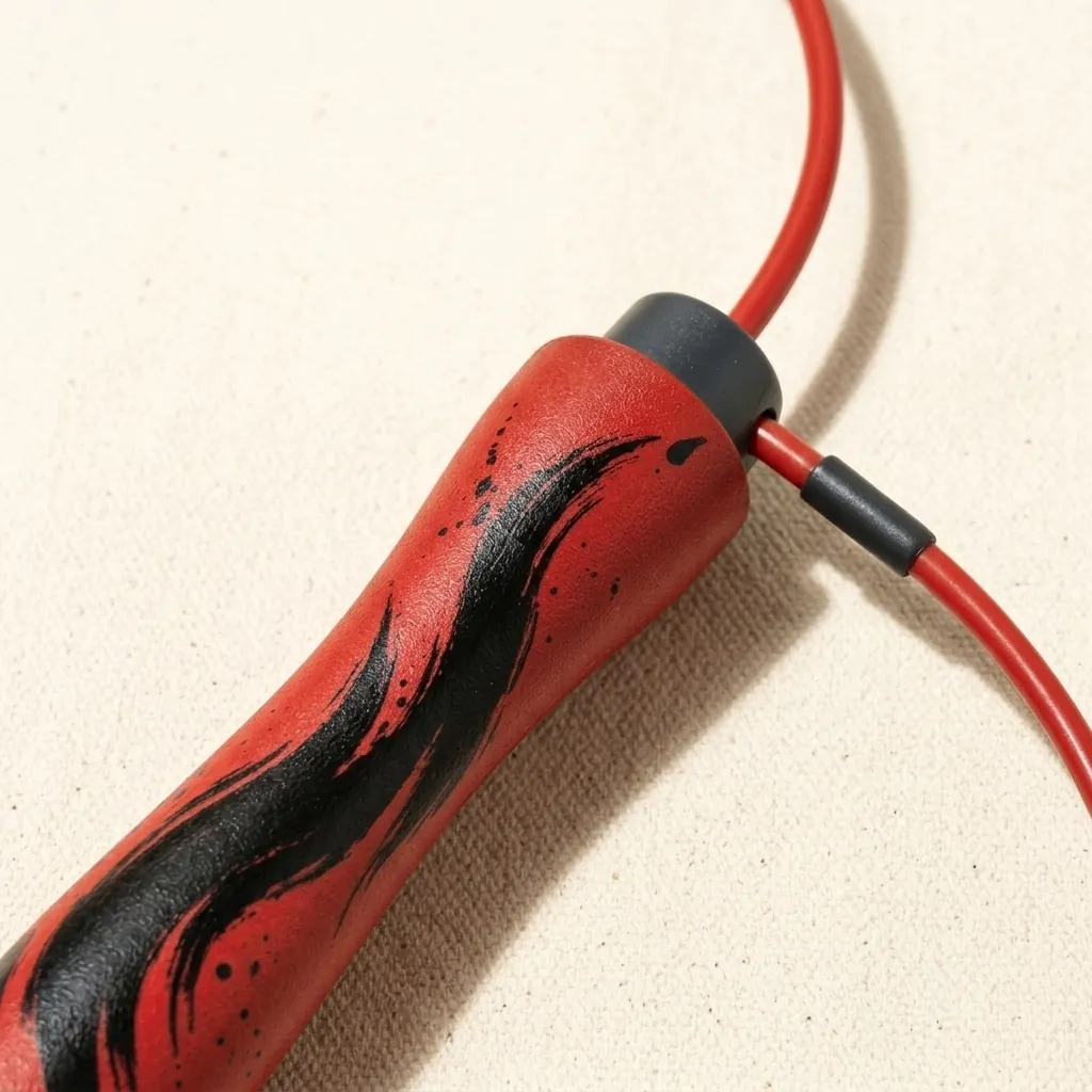 Ember Weighted Rope, close-up