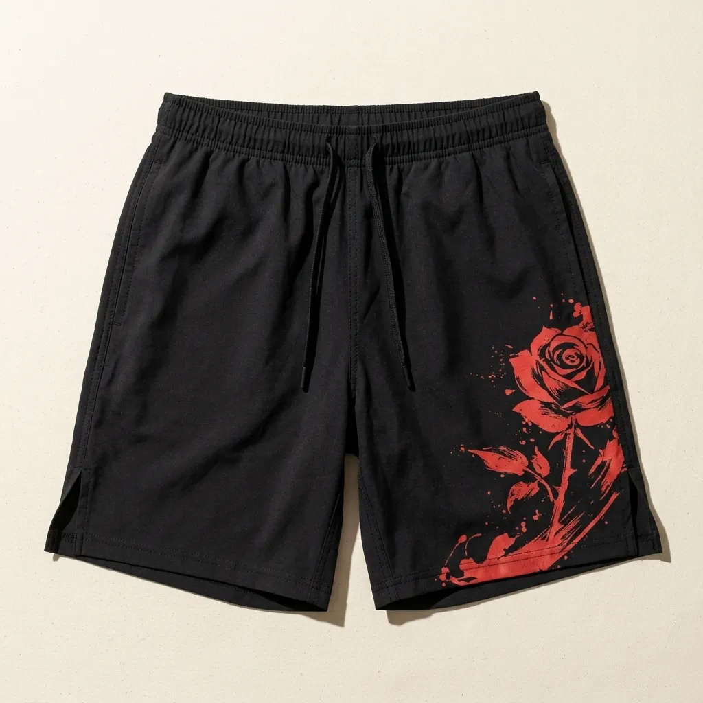 Rose Gym Shorts