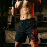 Rose Gym Shorts, in use