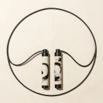 Round Skipping Rope, laid out flat
