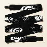 Storm Brushstroke Hand Wraps, laid out flat