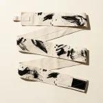 Swallow Brushstroke Hand Wraps, laid out flat