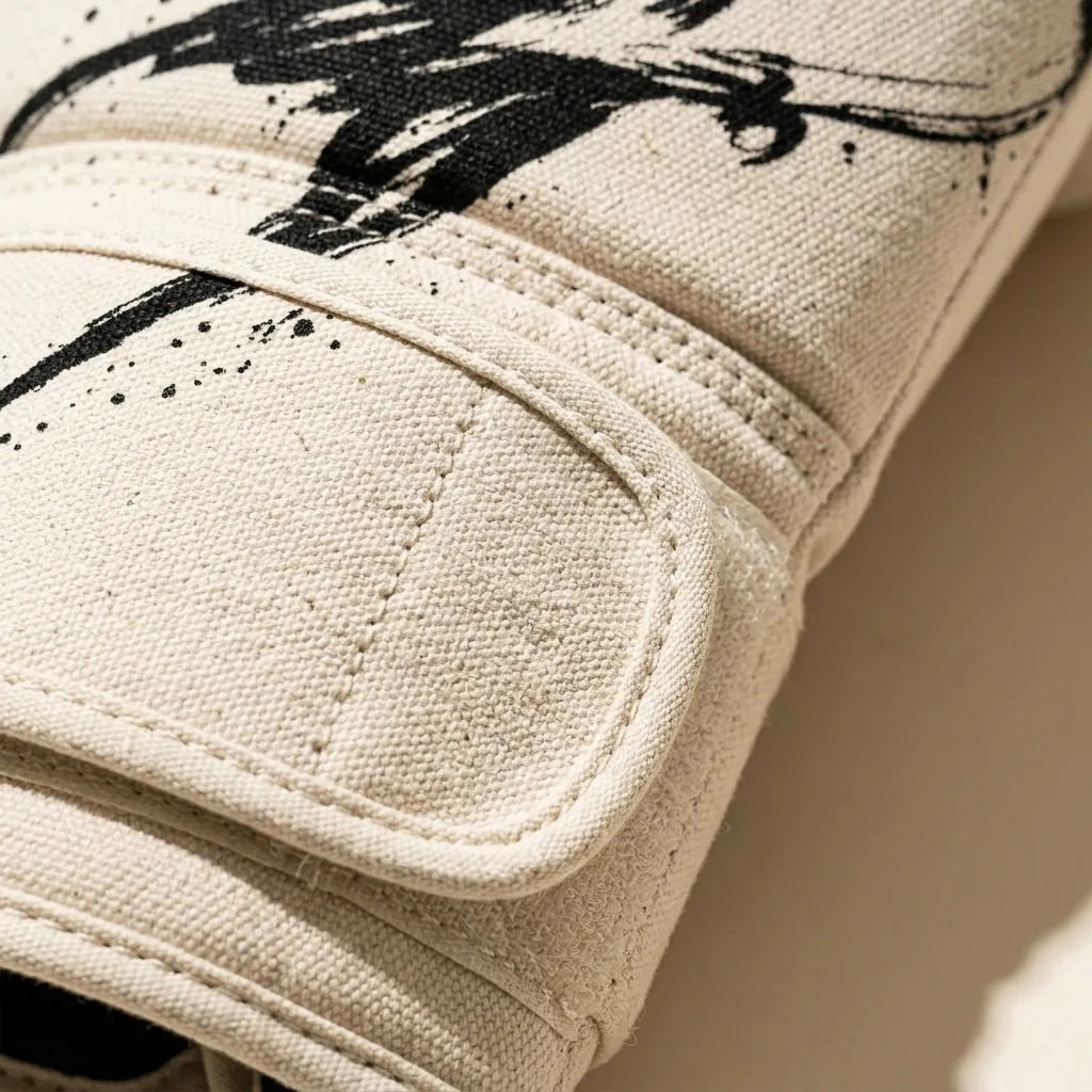 Swallow Sparring Gloves, close-up