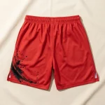 Talon Gym Shorts, seen from the back