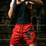 Talon Gym Shorts, in use