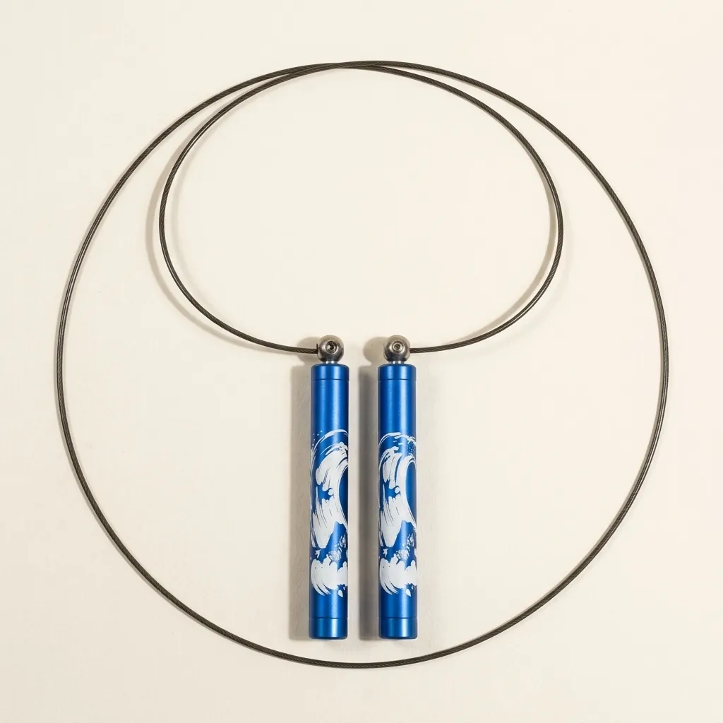 Tide Speed Rope, laid out flat