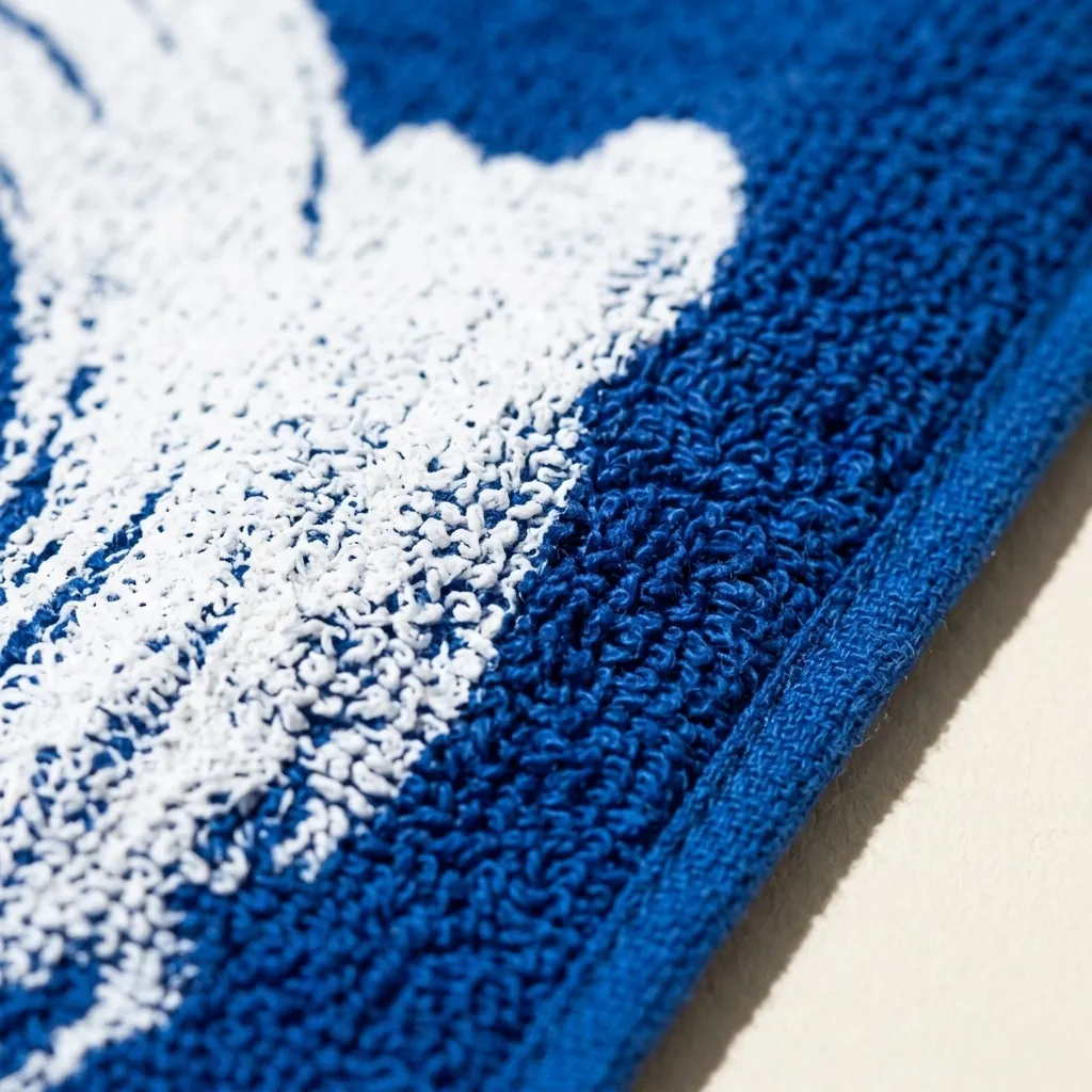 Tide Training Towel, close-up