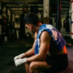 Tide Training Towel, in use