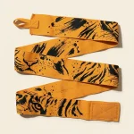 Tiger Brushstroke Hand Wraps, laid out flat