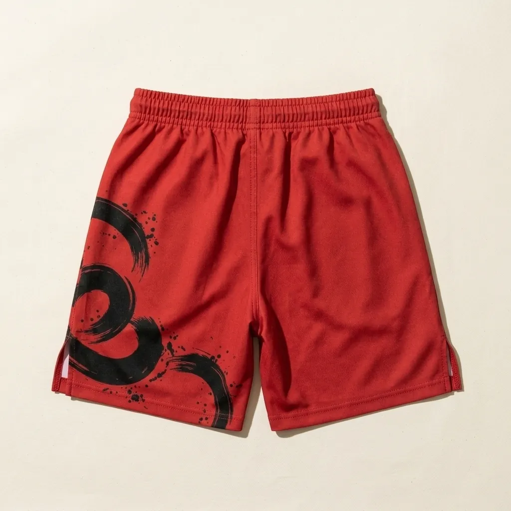 Viper Gym Shorts, seen from the back