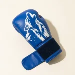 Wolf Sparring Gloves, seen from the back