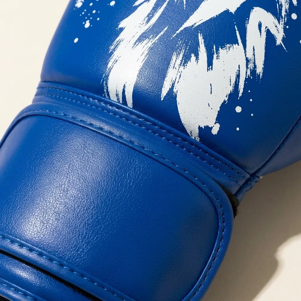 Wolf Sparring Gloves, close-up