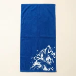 Wolf Training Towel, laid out flat